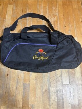 Crown Royal Black Duffle/Workout Bag